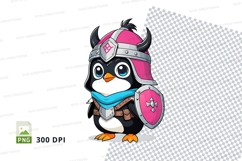 Penguin clipart png in knight armor Product Image 1