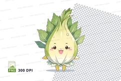 Cartoon onion clipart png Product Image 1