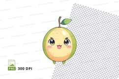 Cartoon apple character clipart png Product Image 1