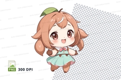 Anime character clipart png Product Image 1