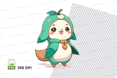 Cute cartoon character with apple design Product Image 1