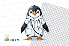 Penguin clipart png doctor costume Product Image 1