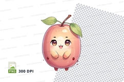 Cartoon apple clipart png Product Image 1