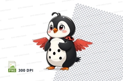 Cartoon penguin clipart png Product Image 1