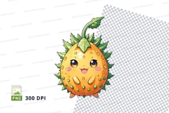 Cartoon pineapple clipart png Product Image 1