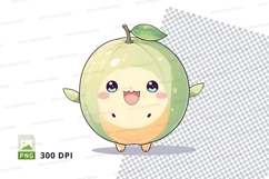 Cartoon apple character clipart png Product Image 1