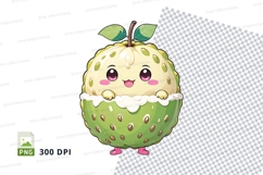 Cartoon strawberry clipart png Product Image 1