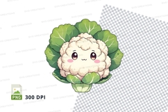 Cauliflower clipart png Product Image 1