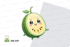 Cartoon watermelon clipart png Product Image 1