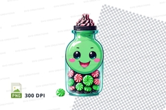 Cartoon candy jar clipart pngcandy jar, cartoon, clipart, ca Product Image 1