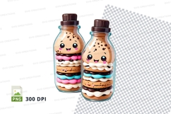 Cute cookie jar clipart png Product Image 1