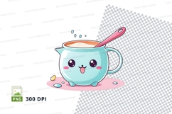 Cute cat mug mockup Product Image 1