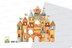 3D castle clipart png transparent background royalty free Product Image 1