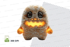 Cute Hedgehog Clipart Cartoon Character Isolated PNG Product Image 1