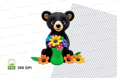 Cute cartoon dolphin jumping clipart PNG transparent Product Image 1