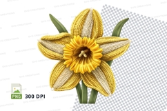 Yellow daffodil clipart png transparent background flower il Product Image 1
