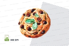 Pepperoni pizza clipart isolated transparent PNG high detail Product Image 1