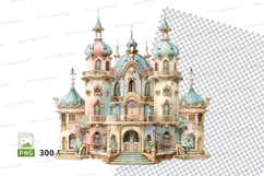 Ornate church clipart illustration vector design PNG Product Image 1