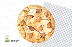 Pecan pie clipart transparent PNG high resolution dessert fo Product Image 1