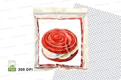 Red rose clipart transparent PNG high resolution 300 DPI Product Image 1