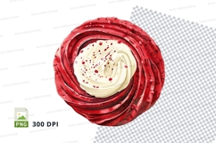 Red beetroot sliced fresh vegetable clipart PNG Product Image 1