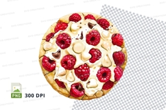 Fresh strawberry banana cream pie clipart png transparent Product Image 1