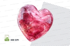 Broken heart clipart transparent PNG love emotion graphic Product Image 1