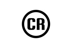 CR Logo design Product Image 1
