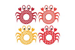 Crab Monogram Frames Product Image 1
