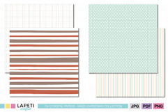 Basic patterned backgrounds ideal for planners notebooks and card making