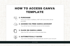 Dated Craft Business Planner 2025 2026 Canva Template Product Image 9