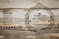 Craft Elegant floral ring frame ornaments Product Image 5