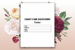 Craft Fair Inventory Tracker KDP Interior Product Image 2