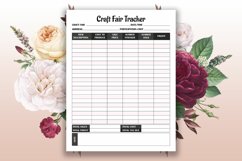 Craft Fair Inventory Tracker KDP Interior Product Image 3