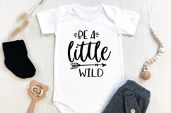 Fun Kids SVG – Be A Little Wild for Shirts &amp; Mugs