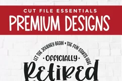 Looking for a special gift for your retiring coworker? Our Officially Retired SVG is the perfect choice. Use it to create custom shirts and tote bags.