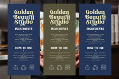 Crafted Pottery - Vintage Serif Display Product Image 17