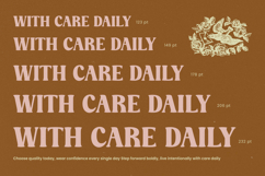 Crafted Pottery - Vintage Serif Display Product Image 18