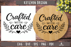 Crafted With Care Kitchen SVG