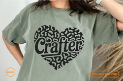 Crafter Heart Leopard Print Product Image 3