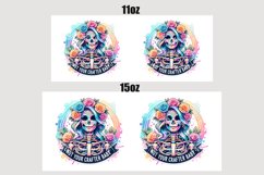 Crafter Mug Wrap For 11 oz and 15 oz, 3d Mug, Funny Quotes Png