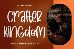 CrafterKingdom - Cute Handletter Font Product Image 1