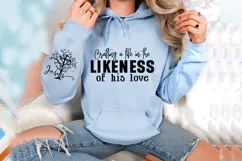 Crafting a life in the likeness of his love Sleeve SVG Product Image 3