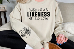 Crafting a life in the likeness of his love Sleeve SVG Product Image 2