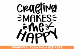 Crafting SVG, Crafting PNG, Craft SVG, Crafting quotes SVG Product Image 1