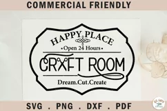 Craft room sign making decal svg,craftroom hobby decal svg Product Image 2