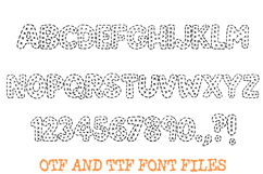 Crafty Embroidery Stitch Lettering ABC Font Type OTF Cartoon Product Image 2