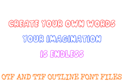 Craggle Rock Font Hand Drawn Cartoon Lettering ABC OTF Type Product Image 3