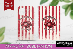 Cranberries Vintage Fruit Phone Case PNG Summer Case PNG Product Image 1