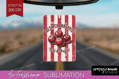 Cranberries Vintage Fruit Air Freshener PNG Summer PNG Product Image 1